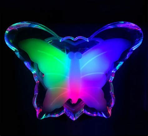 Butterfly Night Bed Side Light Lamp Wall Lighing For Baby Kid T