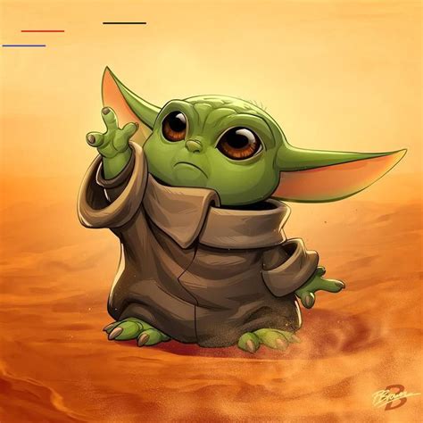 Baby Yoda by PatrickBrown on DeviantArt - #babyyodawallpaper in 2020 ...