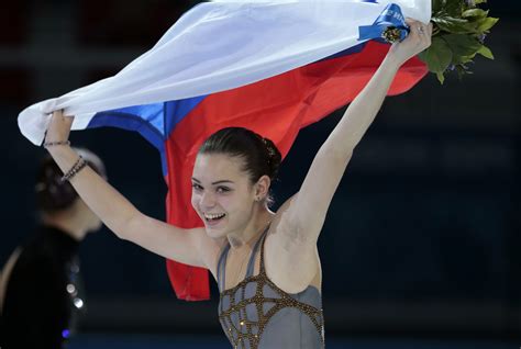 Sotnikova Stuns Kim To Win Olympic Gold In Sochi The Japan Times