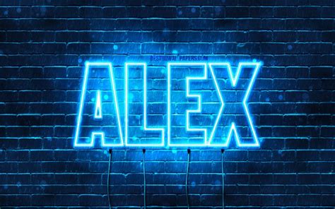 Download Wallpapers Alex 4k Wallpapers With Names Horizontal Text
