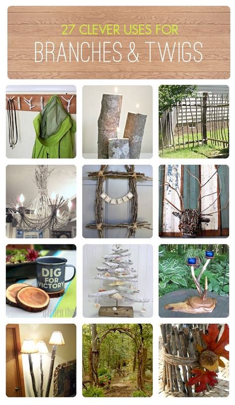 Diy Projects Using Branches And Twigs Diy Projects Diy Diy