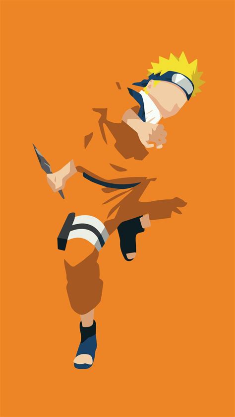 Naruto Uzumaki Minimalista Anime Fondo De Pantalla 4k Hd Id3619