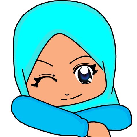 Kartun Chibi Muslimah Comel Dan Lucu