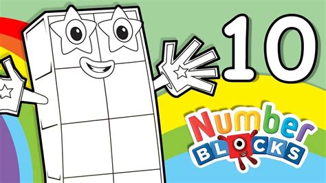 Numberblocks Number 3 Coloring Pages Kidsworksheetfun