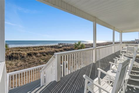 The Sand Box Oceanfront Cherry Grove Luxury House Private Pool