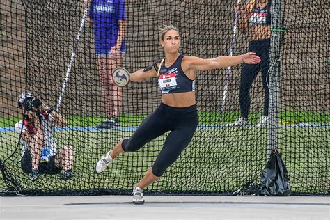 Tokyo — valarie allman used to tour the country as a dancer. USATF Women's Discus — A Great Battle For The Final Spot ...