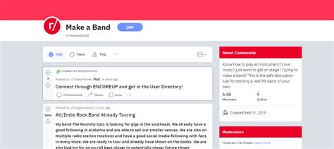 The 8 Best Websites To Find Band Members And Bands