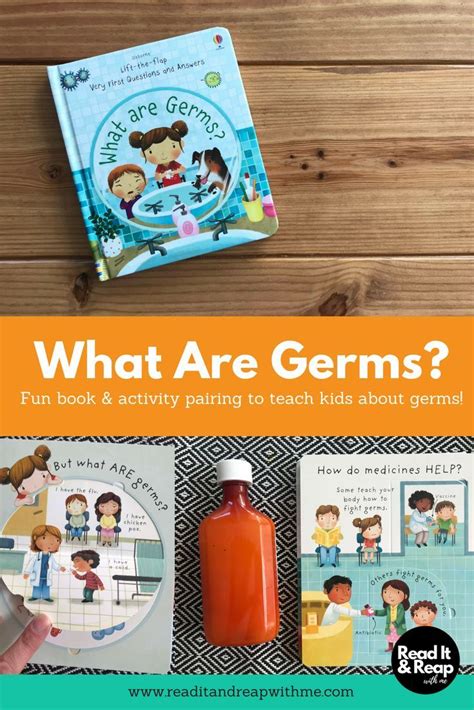 What Are Germs Fun Book And Activity To Teach Kids About Germs