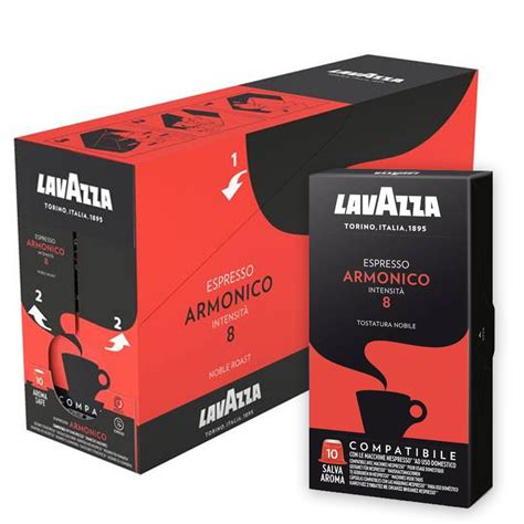 Capsule Nespresso Compatible Lavazza Café Armonico 100 Capsules