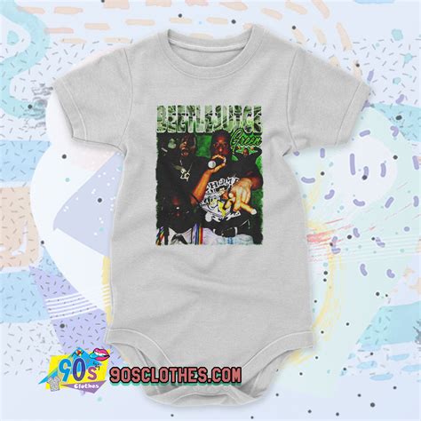 Beetlejuice Green Rapper Custom Baby Onesie Baby Clothes