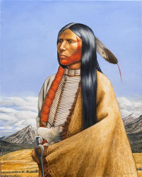 Northern Cheyenne 1860 By Milos Englberth Native Art Cheyenne