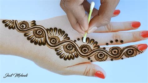 Most Easy Simple Mehndi Design For Hands New Mehndi