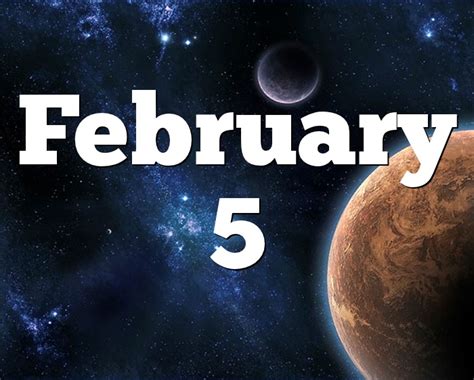 February 5 Birthday Horoscope Zodiac Sign For February 5th