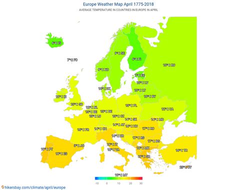 Here you can download the latest maps released for the year 2021 by igo for the entire world: Europa - Vejret i April i Europa 2021