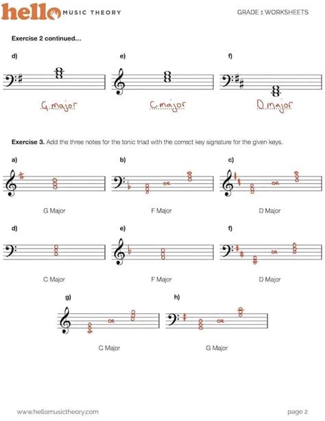 Harmony is one of the basic and important elements of music. Grade 1 Music Theory Worksheets | Hello Music Theory