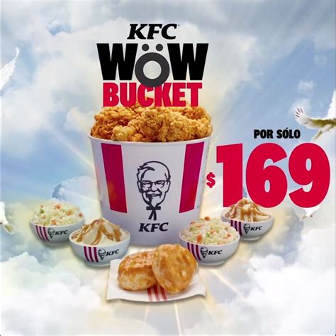 Nuevo Paquete Familiar Wow Bucket Kfc Por Sólo 169