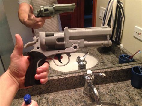 Made a "3D printed gun" for a costume prop. Had to explain so many