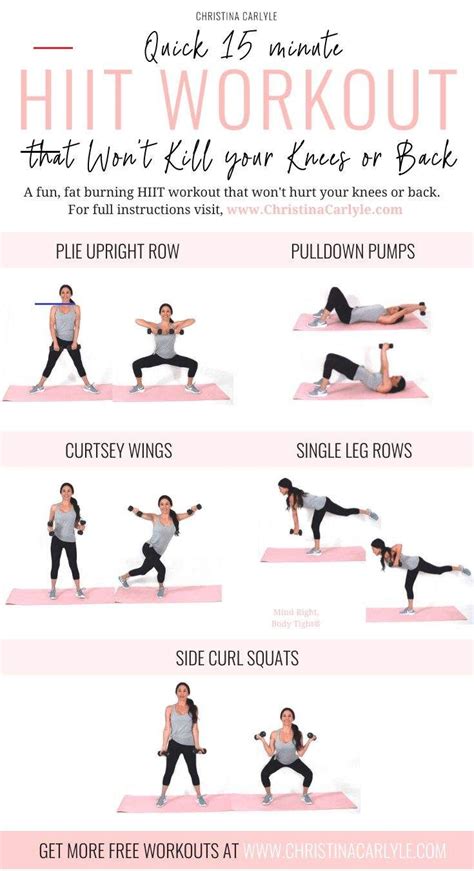 20 Minute Low Impact Hiit Workout The Best Circuits For Your Abs