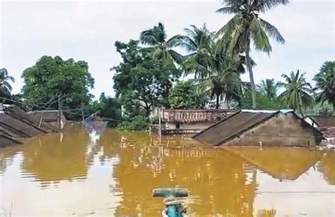 Andhra Pradesh Flood Situation In Godavari District Eases The New