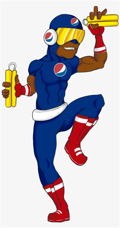 Pepsiman Cartoon Transparent Png 1865x2646 Free Download On Nicepng