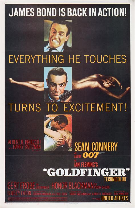 Goldfinger 1964 Poster Us Gentlemens Accessories Online 2019
