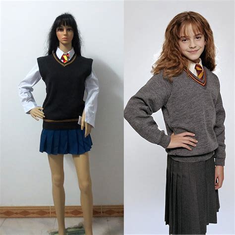 Hermione Granger Gryffindor Uniform Cosplay Costume Halloween Custom