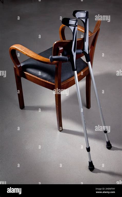 Crutches Chair Hi Res Stock Photography And Images Alamy