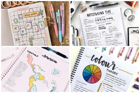 Aesthetic Cute Note Taking Templates