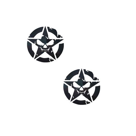 2x Decal Stickers Vinyl For Suv Bakkies Jeep Fj And Cruiser Star