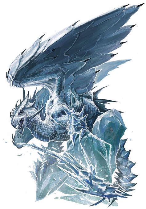 Ancient White Dragon By Benwootten On