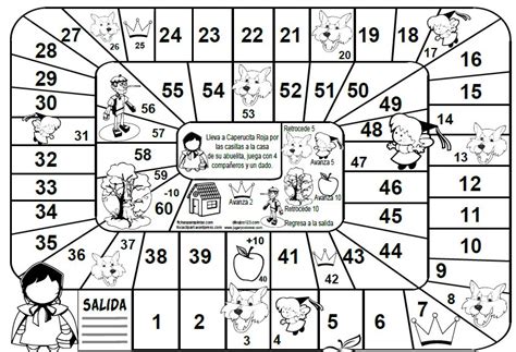 Los 21 juegos de mesa para niños de 3 a 8 años en 2020 ✅ que tienes que regalar a un niño para que se diviertan jugando y le ayuden en su desarrollo. Juego de la oca de cuentos clásicos | Material Educativo