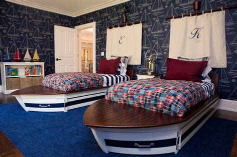 Nautical Themed Boys Room Eclectic Kids Los Angeles By Kym