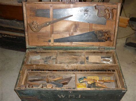 Antique Carpenters Tools In Original Box Hermitage Road Antiques