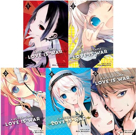 Kaguya Sama Love Is War Manga Series By Aka Akasaka Collection Of