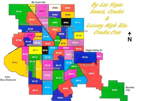 Exploring Las Vegas Zip Code Map In 2023 Map Of The Usa