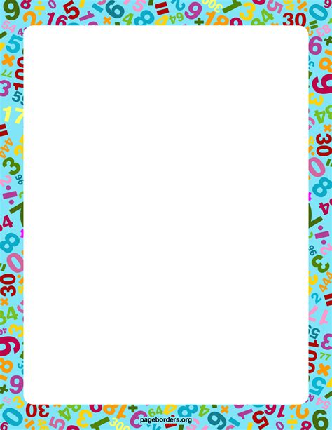 Page Boarders Boarders And Frames Printable Border Printable Frames
