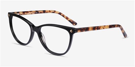 Leonie Cat Eye Black Tortoise Glasses For Women Eyebuydirect