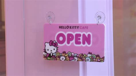 Hello Kitty Grand Cafe Opens In California Abc7 Chicago