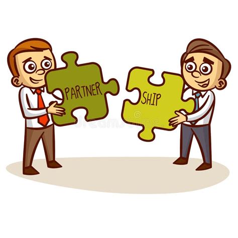 Business Partnership Success Transaction Stock Vector Illustration Of