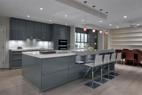 Modern Grey Contemporary Kitchen Atlanta By Poggenpohl Atlanta