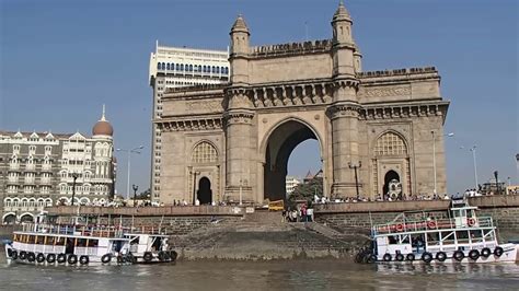India Gate Of India Mumbai Youtube