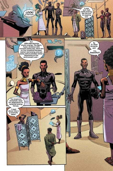 exclusive sneak peek preview of marvel comics black panther legends 4 comic watch