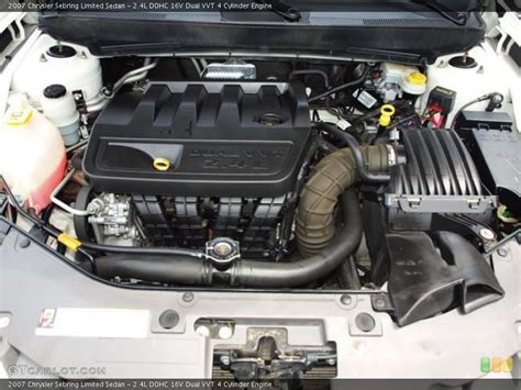 24l Dohc 16v Dual Vvt 4 Cylinder 2007 Chrysler Sebring Engine