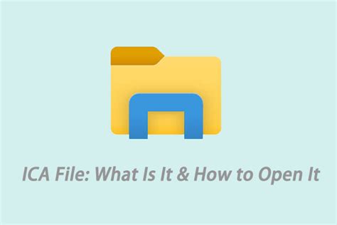 Whats An Ica File And How To Open An Ica File In Windows 1110