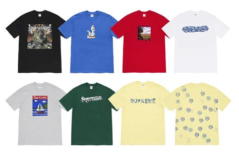 Supreme Spring 2020 T Shirts Release Date Hypebae