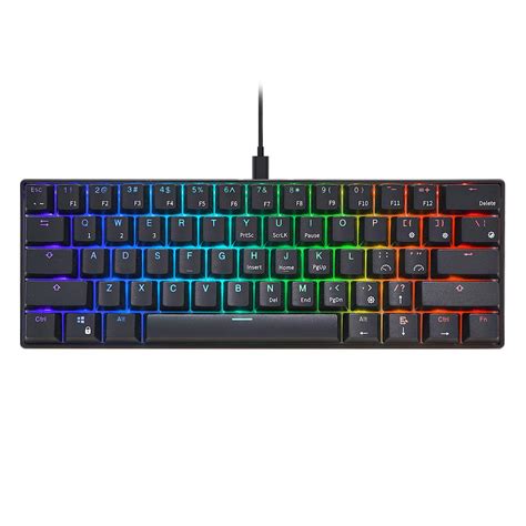 Buy Rk Royal Kludge Rk61 Wired 60 Mechanical Gaming Keyboard Rgb