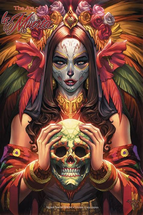 Oct Art Of La Muerta Sgn Special Ed Hc Previews World