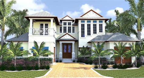 Stunning And Spacious Beach House Plan 31824dn Architectural