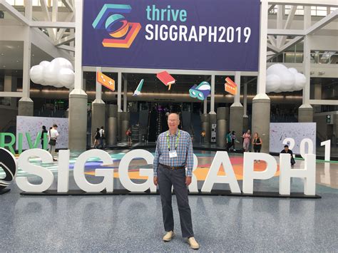 Stoffregen presents at SIGGRAPH 2019 in LA - CEHD News