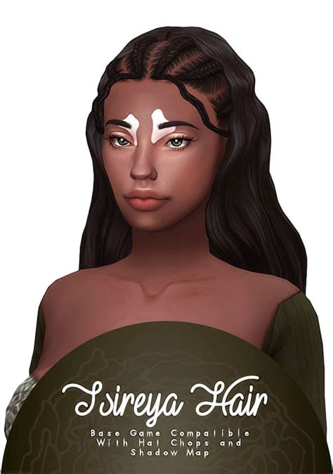Tsireya Hair Isjao On Patreon In 2023 Sims Sims 4 Tumblr Sims 4